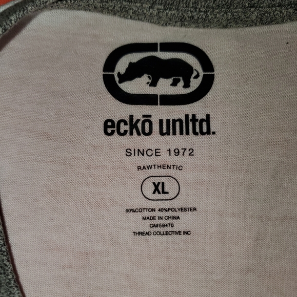 NWOT Modern Ecko Unltd. Reflective Graphic Tee Size XL - Picture 3 of 5